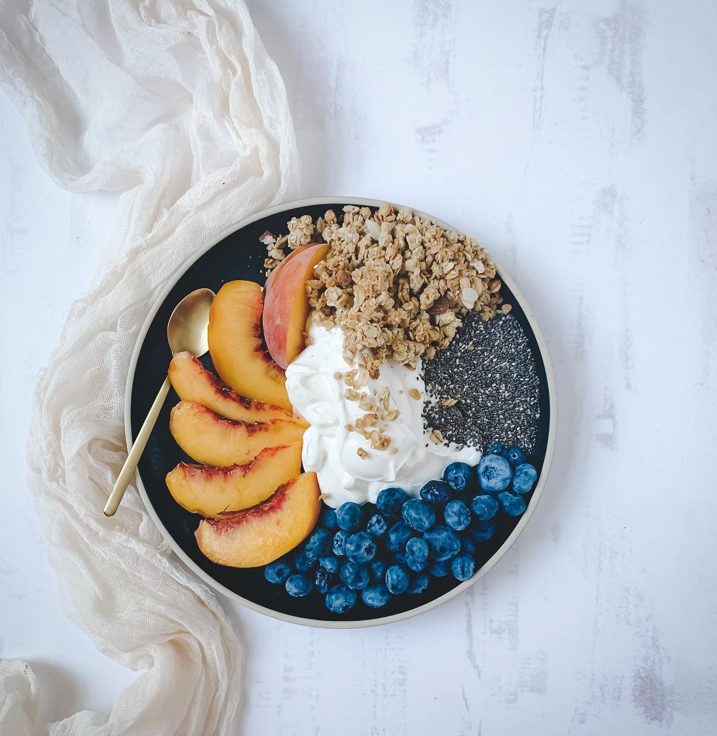 Weekends are usually for eggs benedict but since it’s January and I ate heavy cream in some form every day for a month, MAYBE it’s time for something healthy - like this, yogurt fruit and my homemade granola. 
.
.
.
#yummygoodness #homemadegranola #thebakefeed #deliciousfoods #imsomartha #eatprettythings #foodblogfeed #feedfeed #foodsofinstagram #recipesthatreallywork #getinmytummy #bakestagram #mycommontable #chicagofoodbloggers #tastesogood #makeitdelicious #eatingforinsta #huffposttaste #cameraeatsfirst #brunchideas #healthybreakfastideas #ourfoodstories #foodtographyschool #foodfluffer #f52grams #gloobyfood #hereismyfood #foodstagram #foodgawker #flatlayoftheday